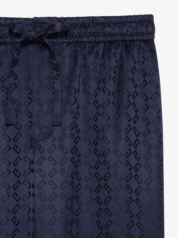 Givenchy Pyjamas Pants In Monogram 72 Jacquard