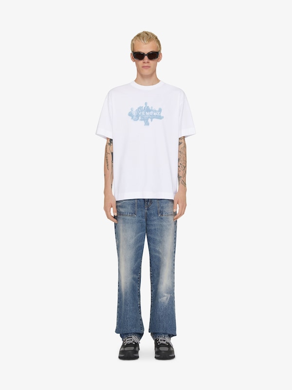 Givenchy GIVENCHY Reverse T-shirt In Cotton With Hubert Objects