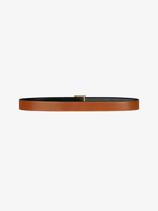 Givenchy Reversible Belt In Box Leather