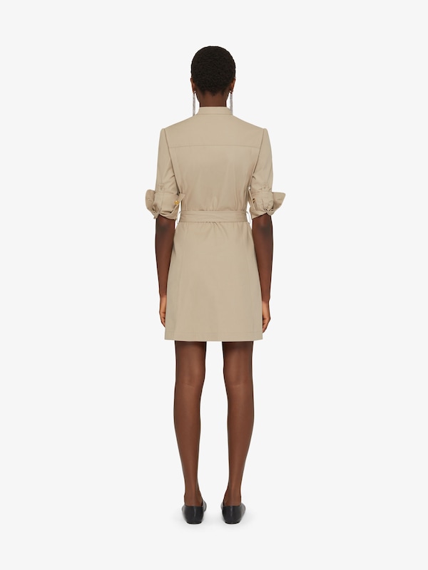 Givenchy Safari Dress In Poplin