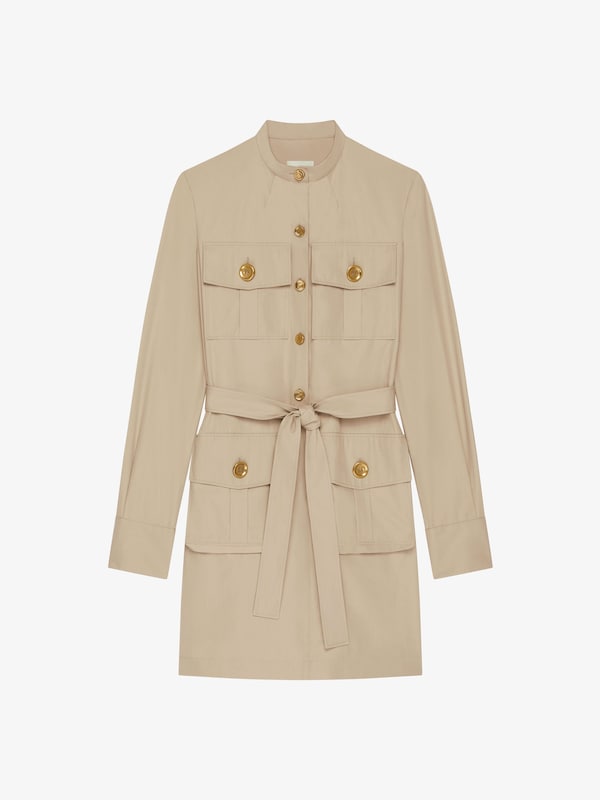 Givenchy Safari Dress In Poplin