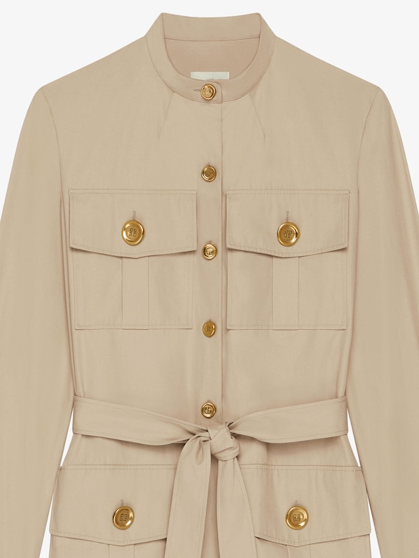 Givenchy Safari Dress In Poplin