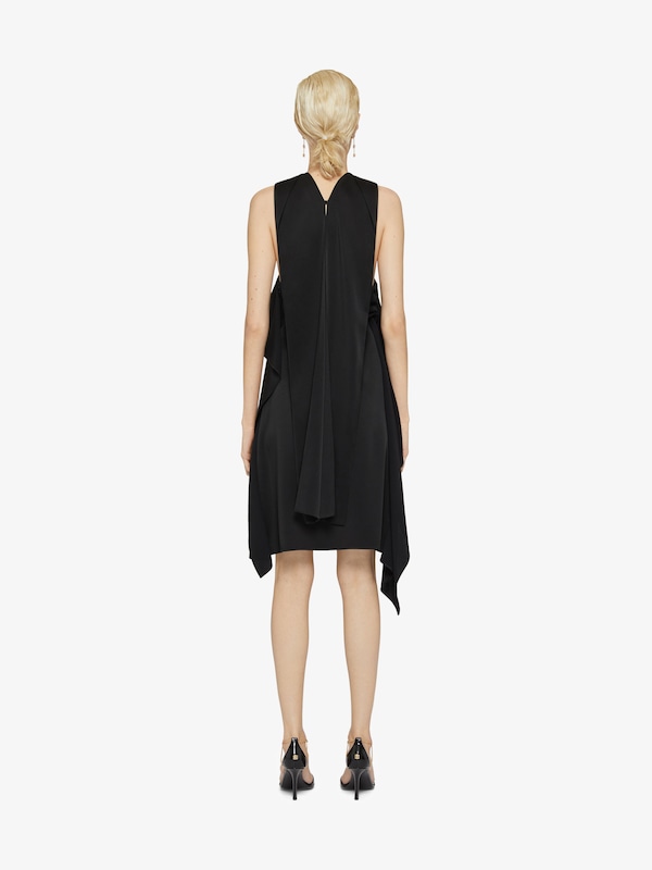 Givenchy Scarf Dress In Crepe Satin