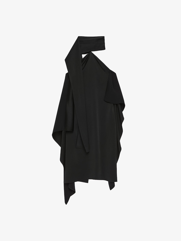 Givenchy Scarf Dress In Crepe Satin