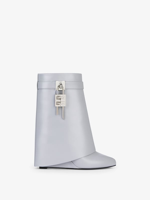 Givenchy Shark Lock ankle boots in leather