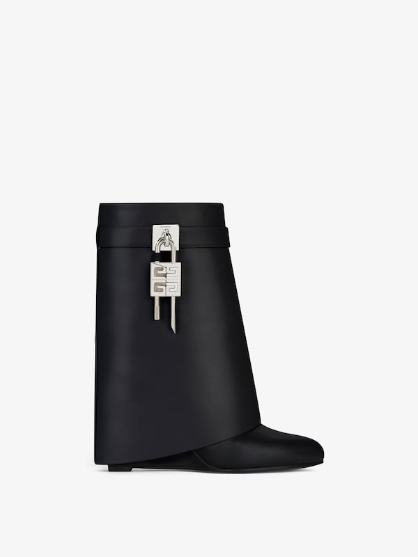 Givenchy Shark Lock ankle boots in leather