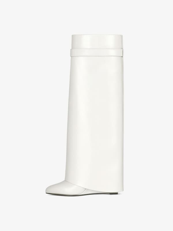 Givenchy Shark Lock Boots In Leather