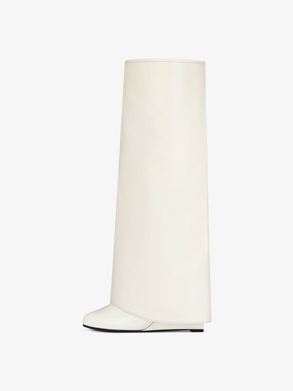 Givenchy Shark Lock Buckles Boots In Leather