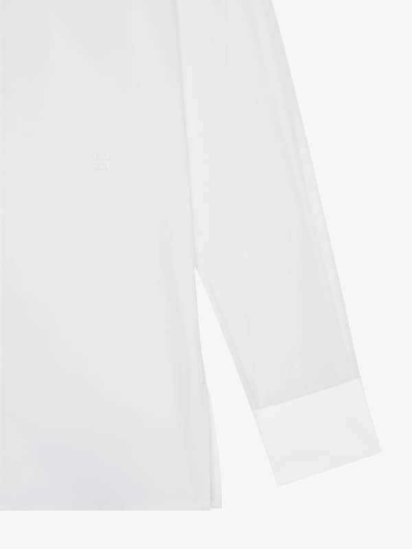 Givenchy Shirt In 4G Embroidered Poplin