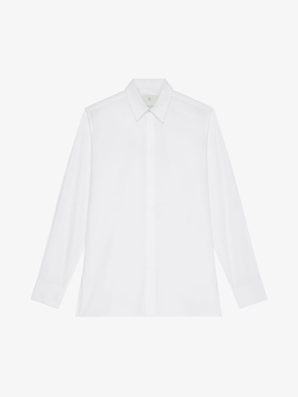 Givenchy Shirt in 4G embroidered poplin