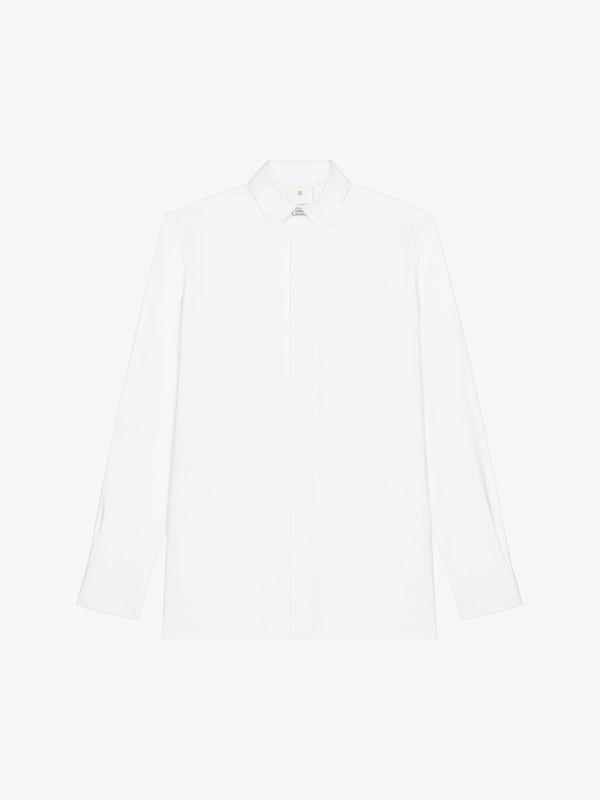 Givenchy Shirt In Cotton With 2G Clip