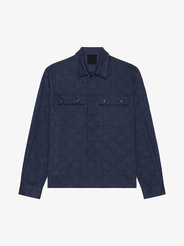 Givenchy Shirt In Monogram 72 Cotton