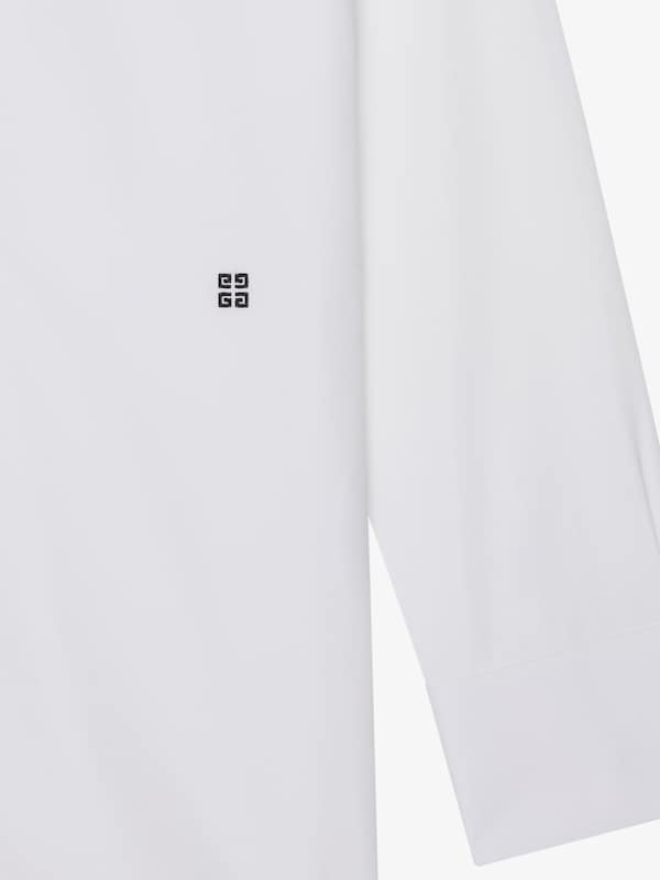 Givenchy Shirt In Poplin With 4G Detail