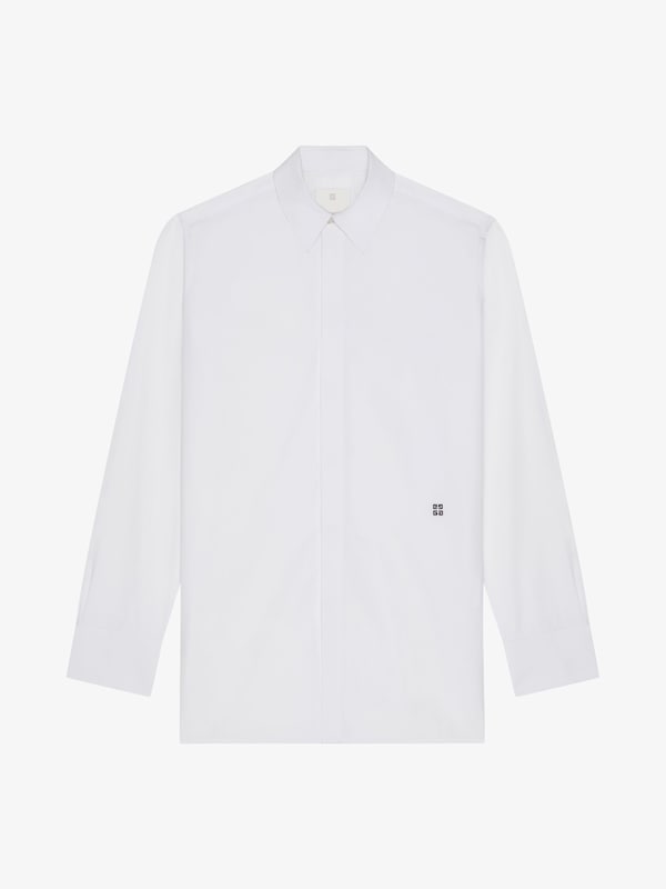 Givenchy Shirt in poplin with 4G detail