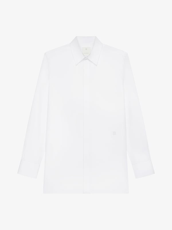 Givenchy Shirt in poplin with 4G detail
