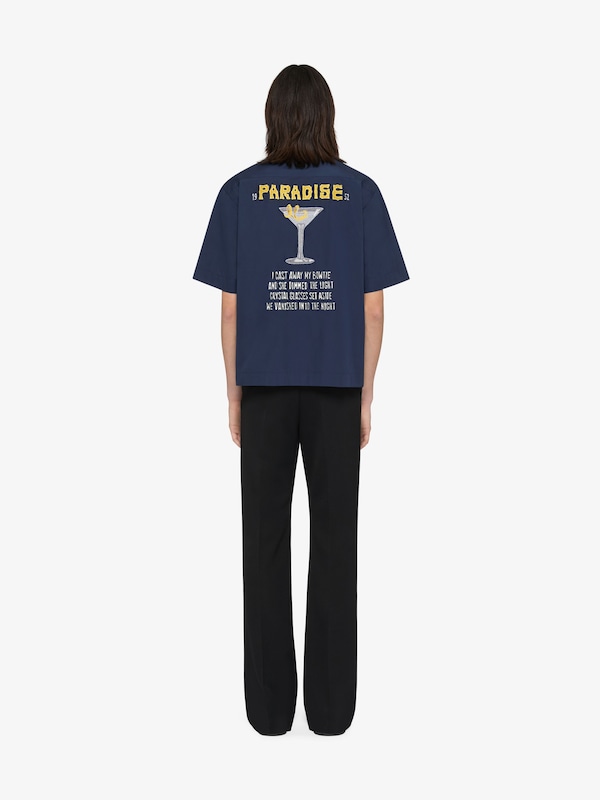 Givenchy Shirt In Poplin With Patches