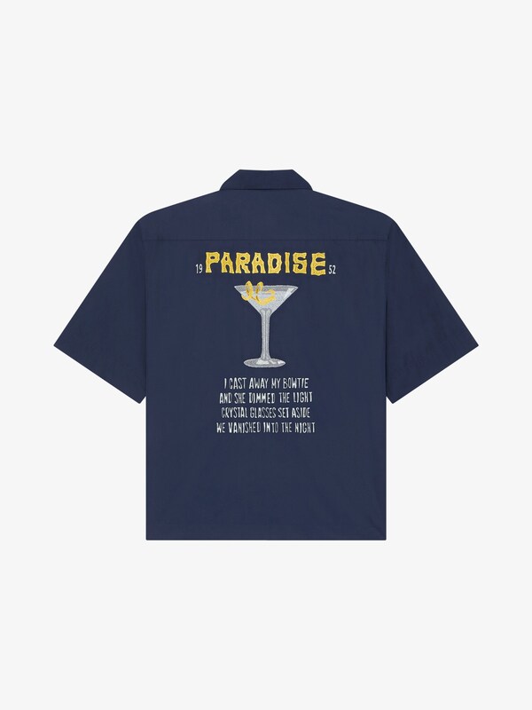 Givenchy Shirt In Poplin With Patches