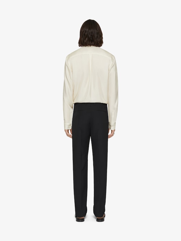 Givenchy Shirt In Silk With Hair Print Lavalliere