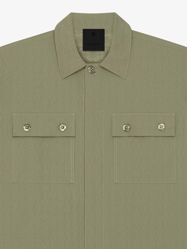 Givenchy Shirt In Textured Monogram 72