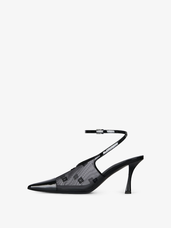 Givenchy Show Slingbacks In 4G Mesh