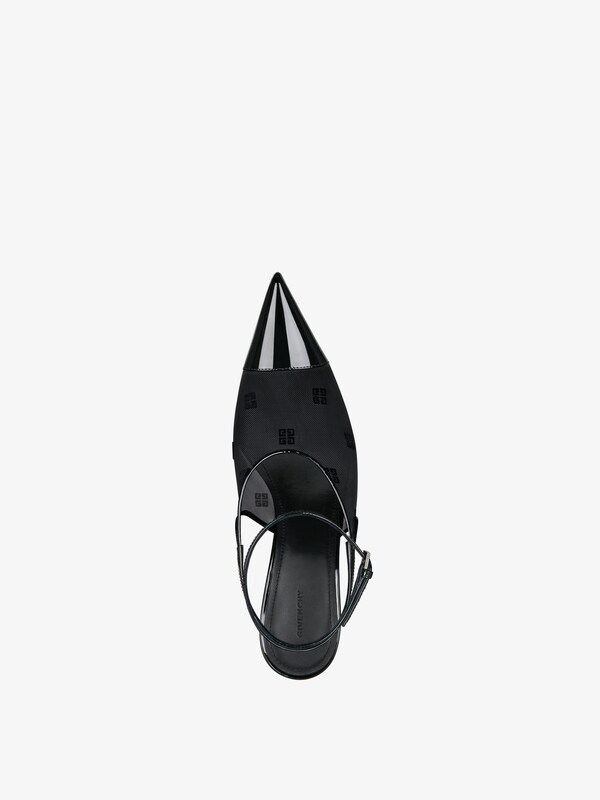 Givenchy Show Slingbacks In 4G Mesh