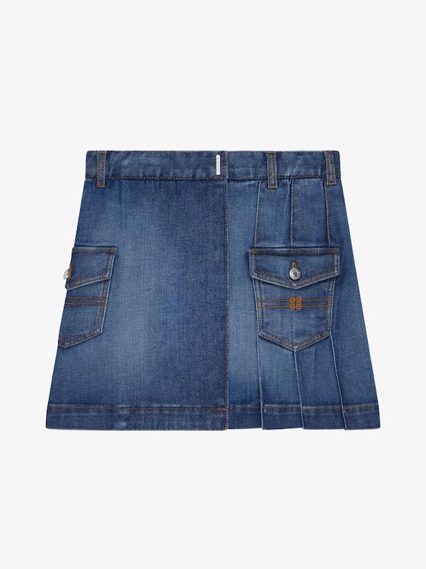 Givenchy Skirt In Denim