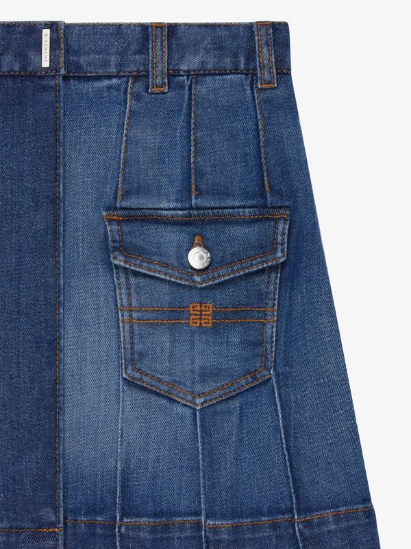 Givenchy Skirt In Denim