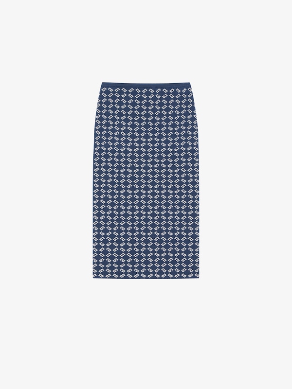 Givenchy Skirt In Monogram 72 Jacquard