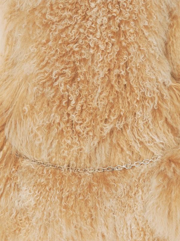 Givenchy Sleeveless Jacket In Fur