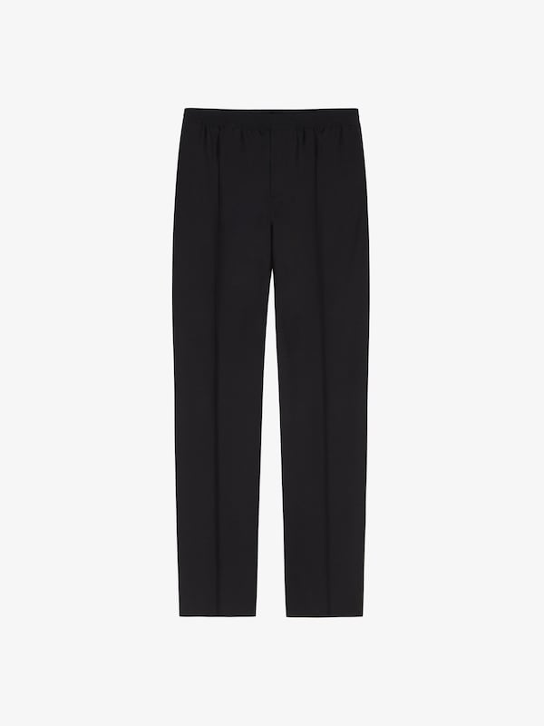 Givenchy Slim Fit Jogger Pants In Wool And Mohair