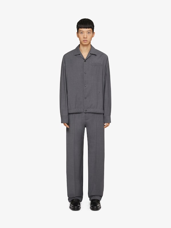 Givenchy Slim fit jogger pants in wool