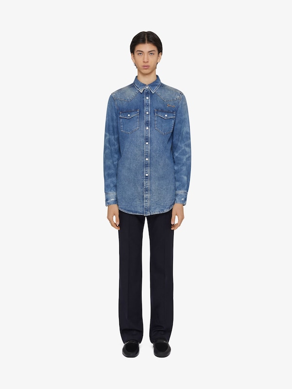 Givenchy Slim fit shirt in denim
