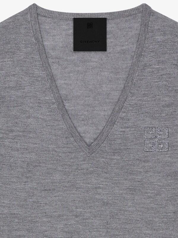 Givenchy Slim Fit Sweater In Cashmere And Silk