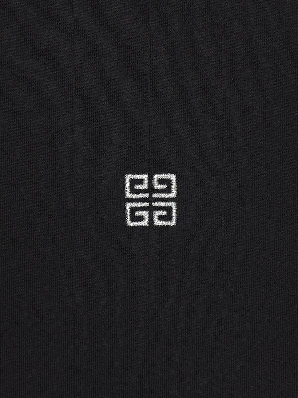 Givenchy Slim Fit T-shirt In Cotton With 4G Detail