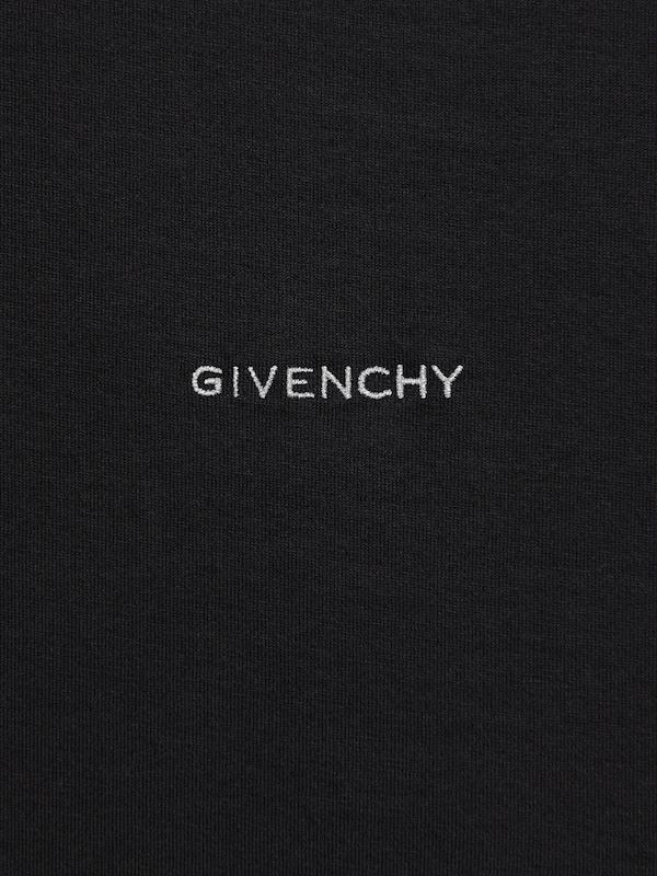 Givenchy Slim Fit T-shirt In Cotton With 4G Detail