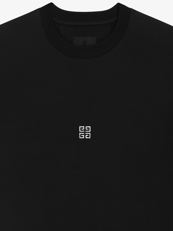 Givenchy Slim Fit T-shirt In Cotton With 4G Detail