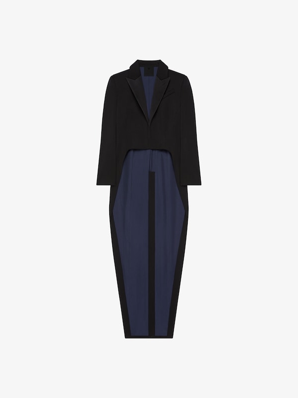 Givenchy Slim Fit Tailcoat Jacket In Wool