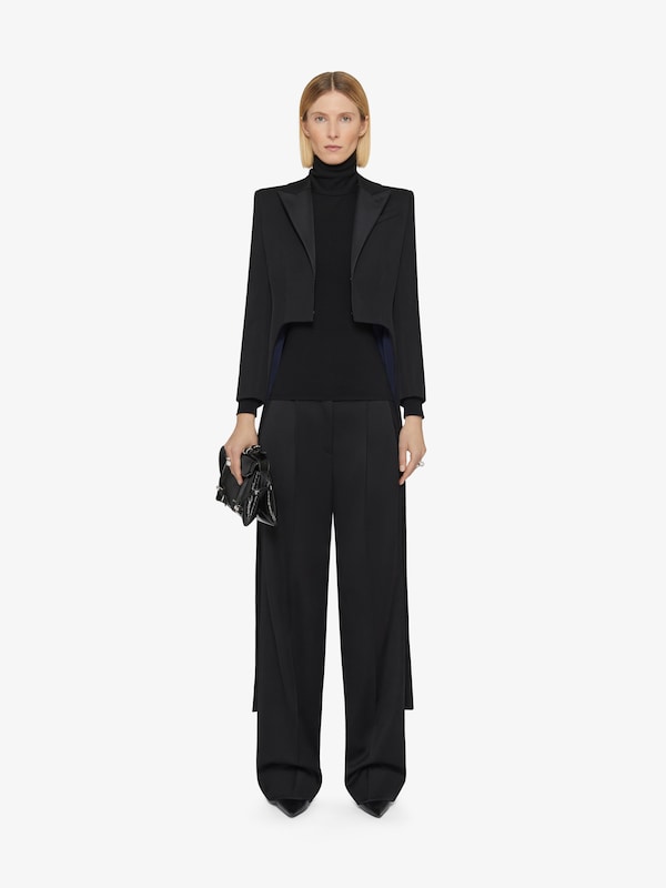 Givenchy Slim Fit Tailcoat Jacket In Wool