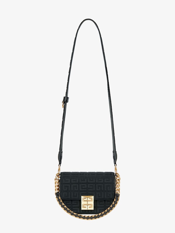 Givenchy Small 4G Bag In 4G Embroidery With Chain