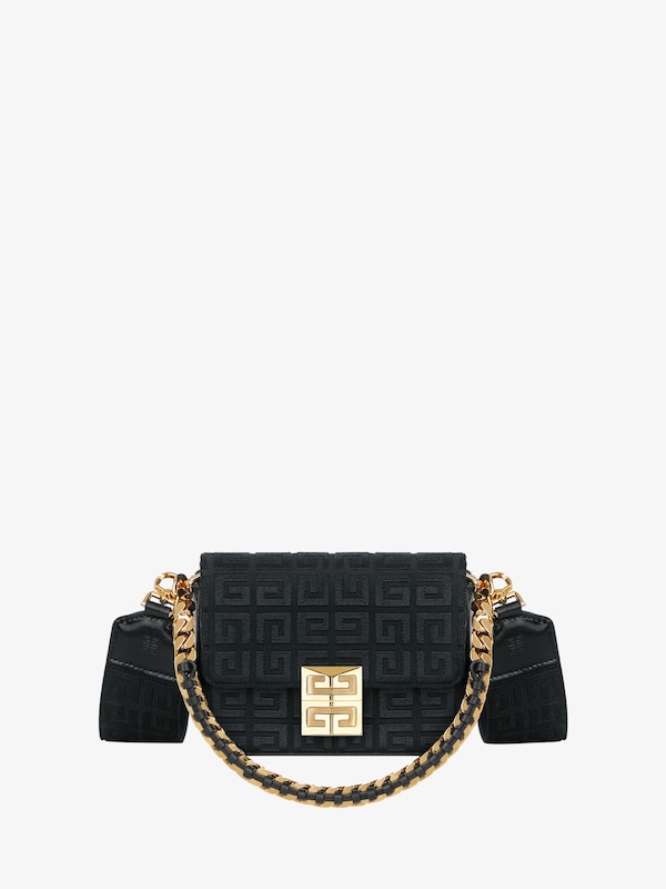 Givenchy Small 4G bag in 4G embroidery with chain