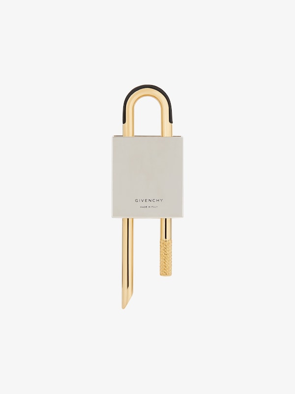 Givenchy Small 4G Padlock In Two Tone Metal