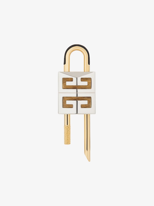 Givenchy Small 4G padlock in two tone metal