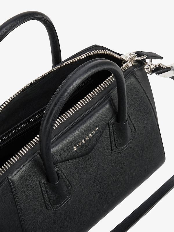 Givenchy Small Antigona Bag In Grained Leather