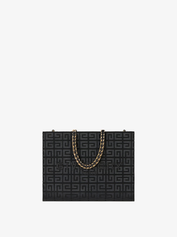Givenchy Small G-Tote shopping bag in 4G canvas