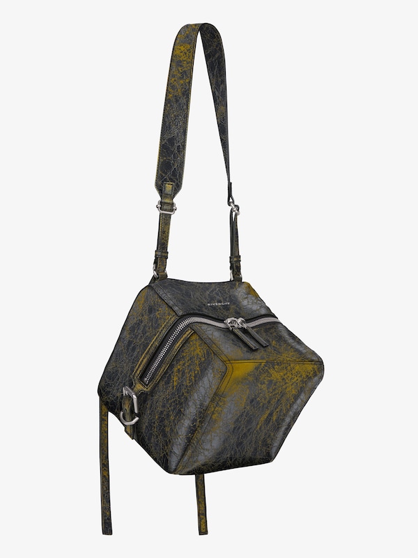 Givenchy Small Pandora Bag In Crackled Leather