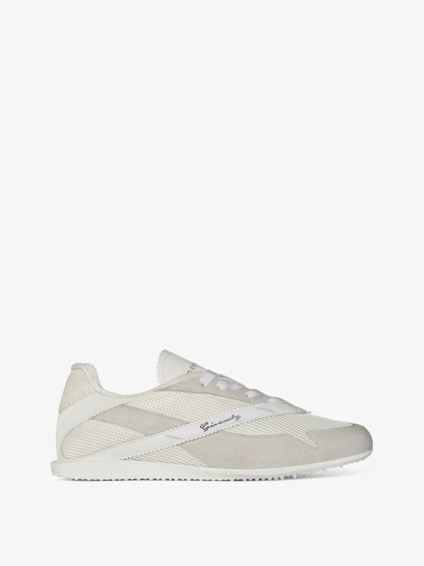 Givenchy Sneakers in mesh suede and leather