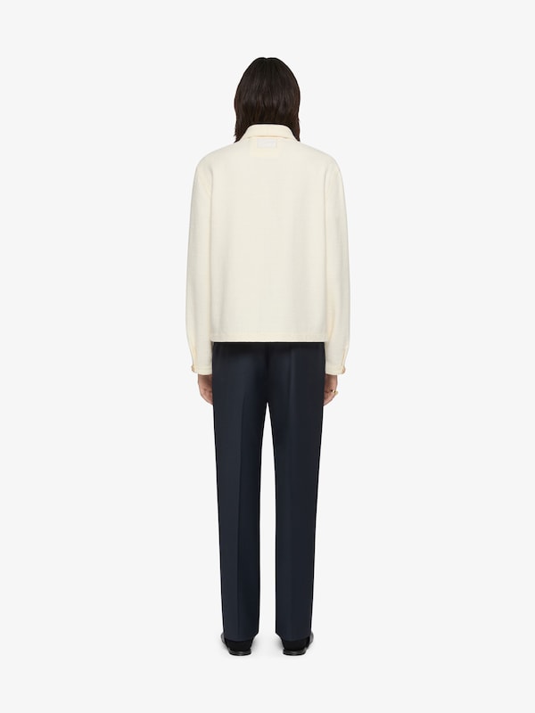 Givenchy Straight Tailored Pants In Wool