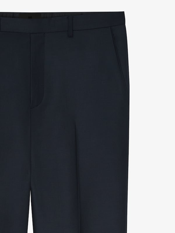 Givenchy Straight Tailored Pants In Wool