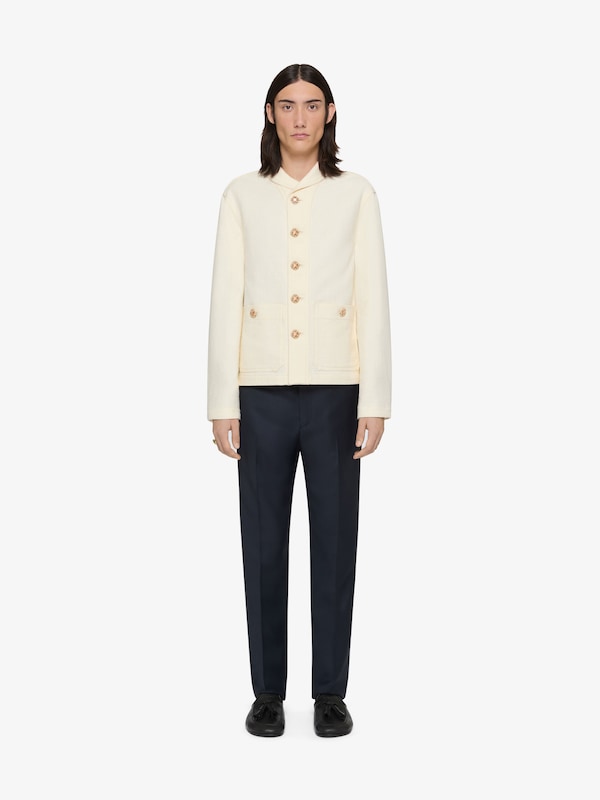 Givenchy Straight Tailored Pants In Wool