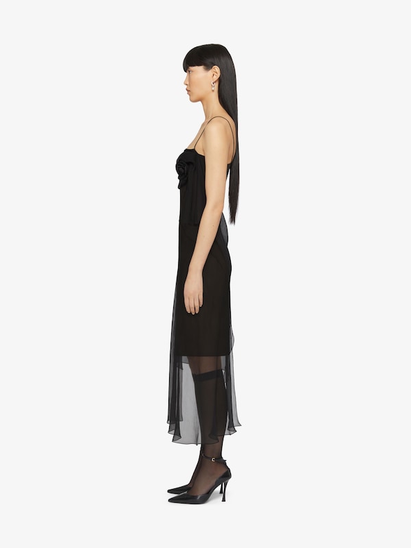 Givenchy Straps Dress In Chiffon